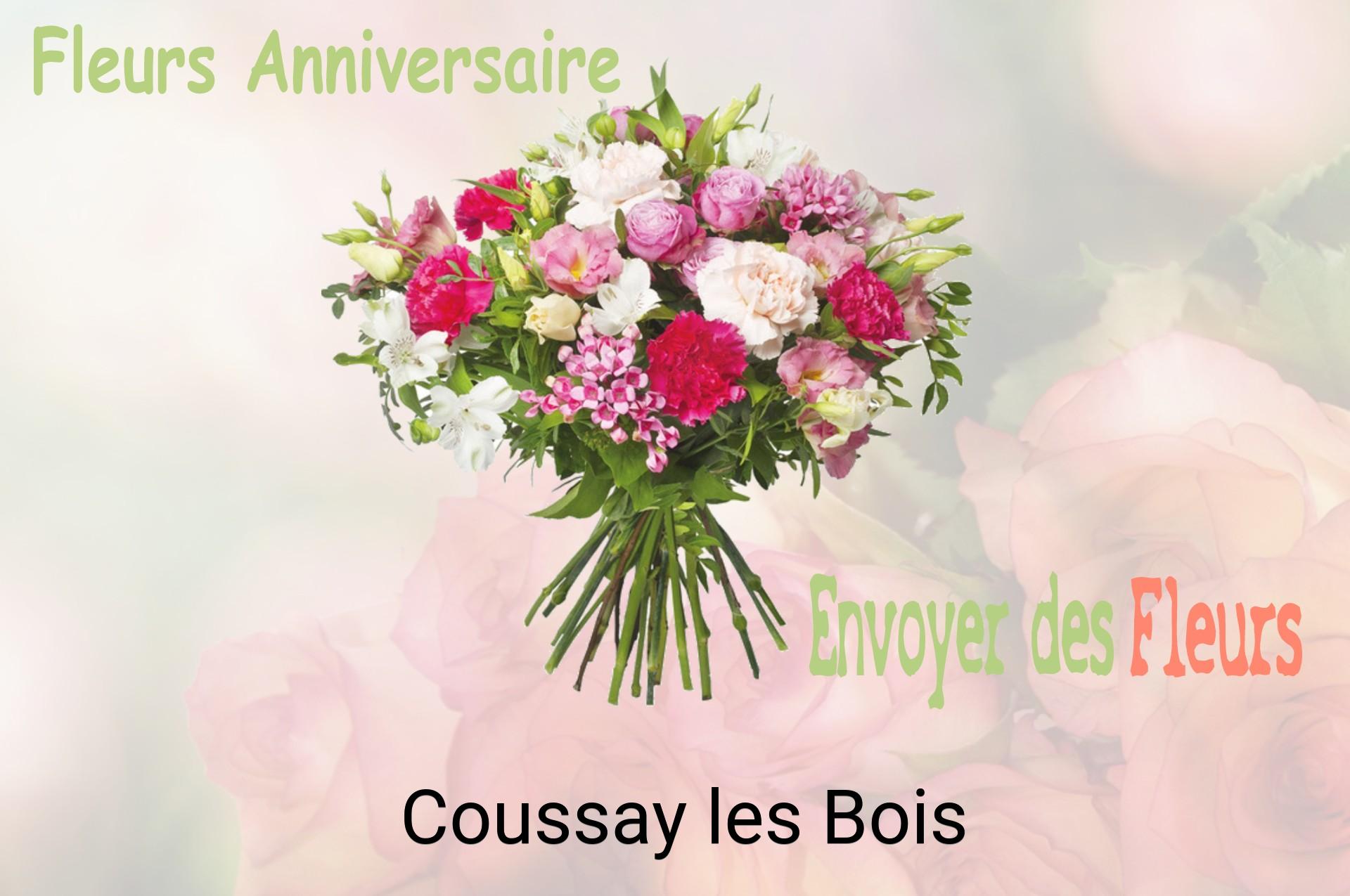 Bouquet de fleurs d’anniversaire livré à Coussay-les-Bois